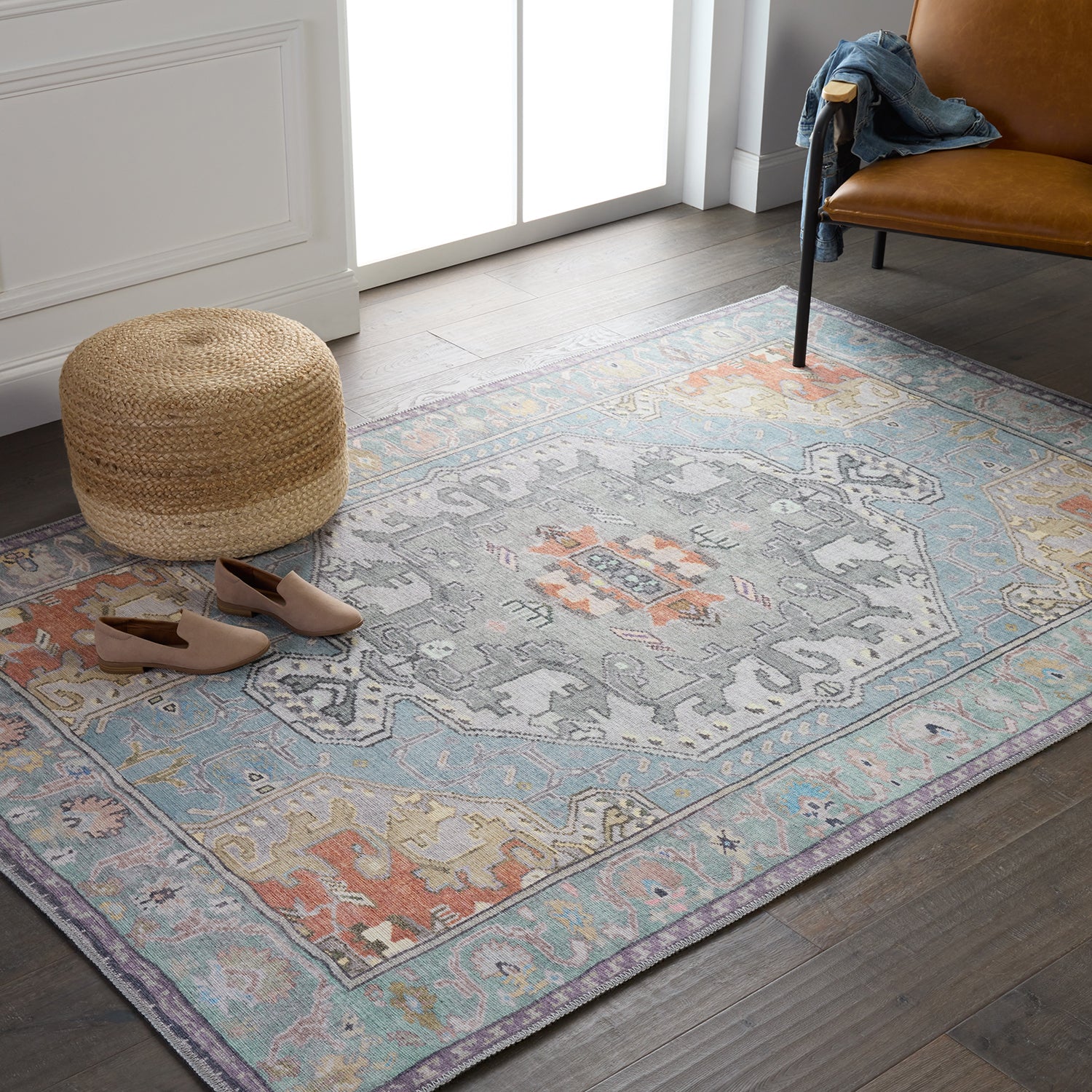 Kate Lester + Jaipur Living Harman Zenora Power Loomed Rug