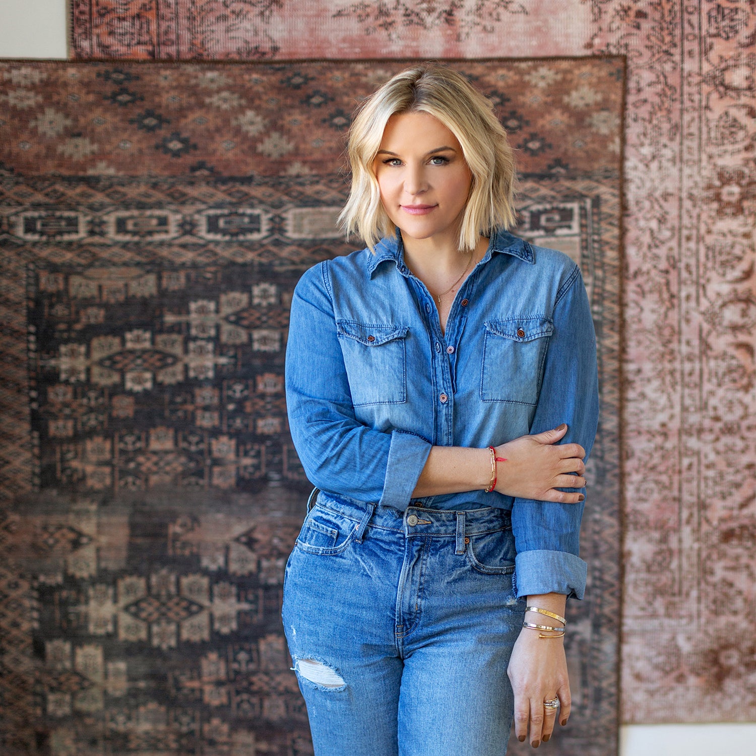 Kate Lester + Jaipur Living Harman Minerva Power Loomed Rug