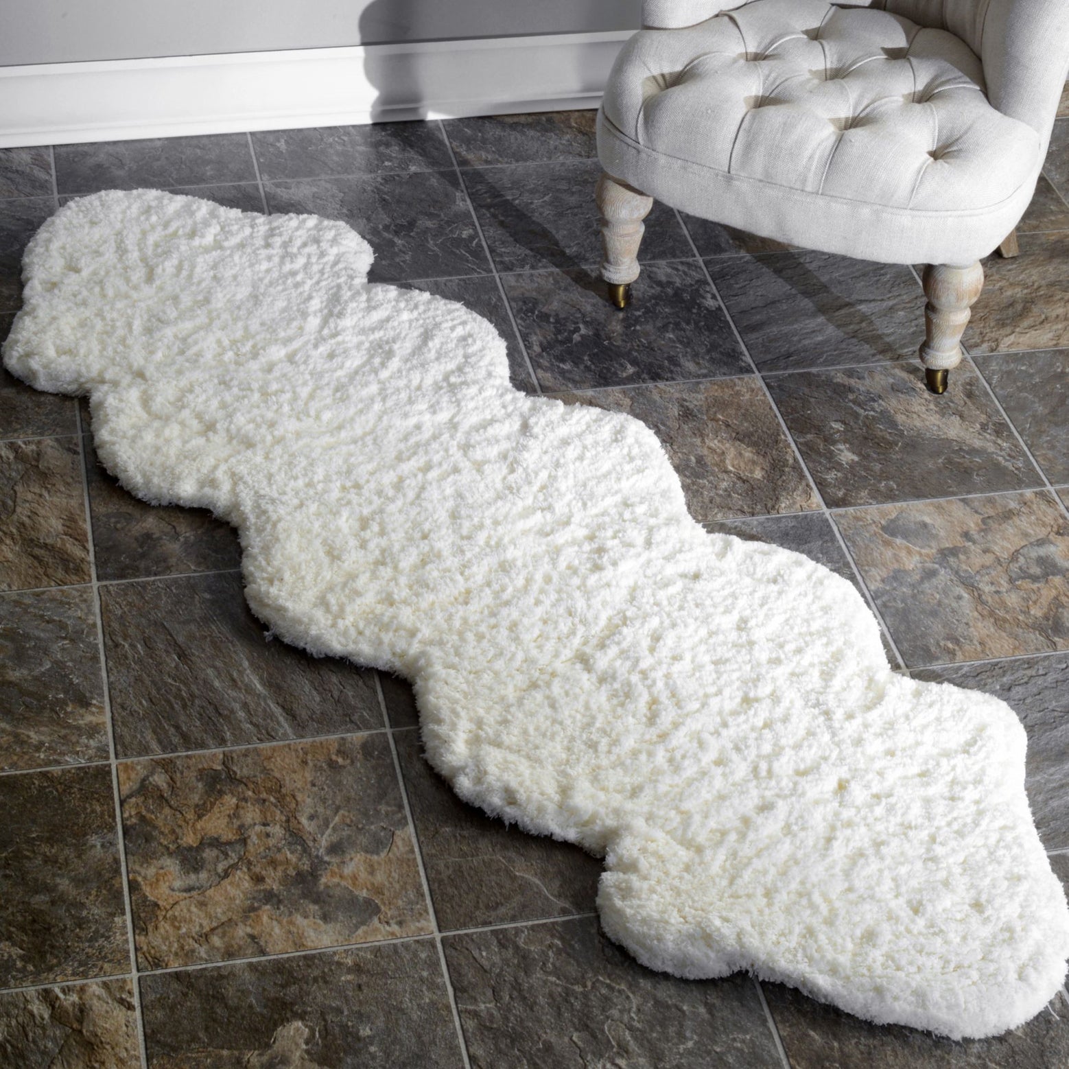 Range Small Faux Sheepskin Shag Rug