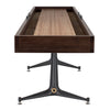 Shuffleboard Smoked Oak Gaming Table