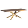 Couture Dining Table Oak Top