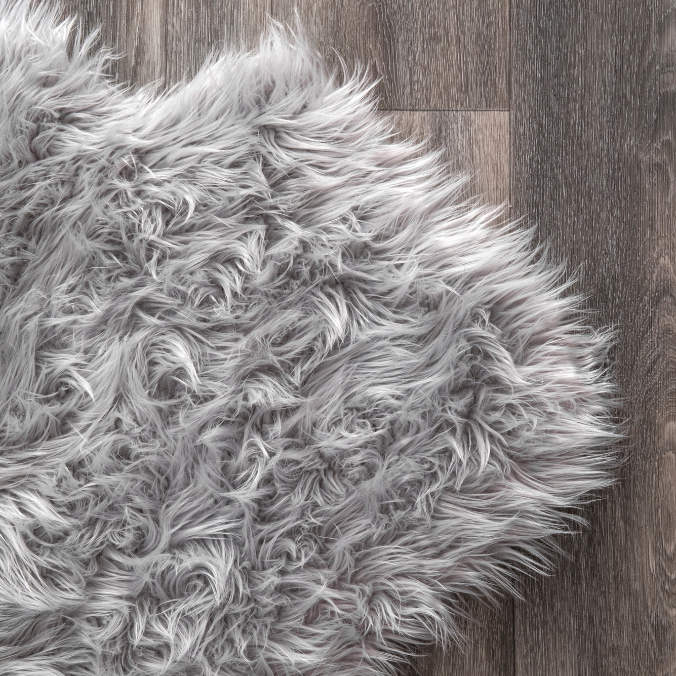 Sloan Faux Sheepskin Shag Rug