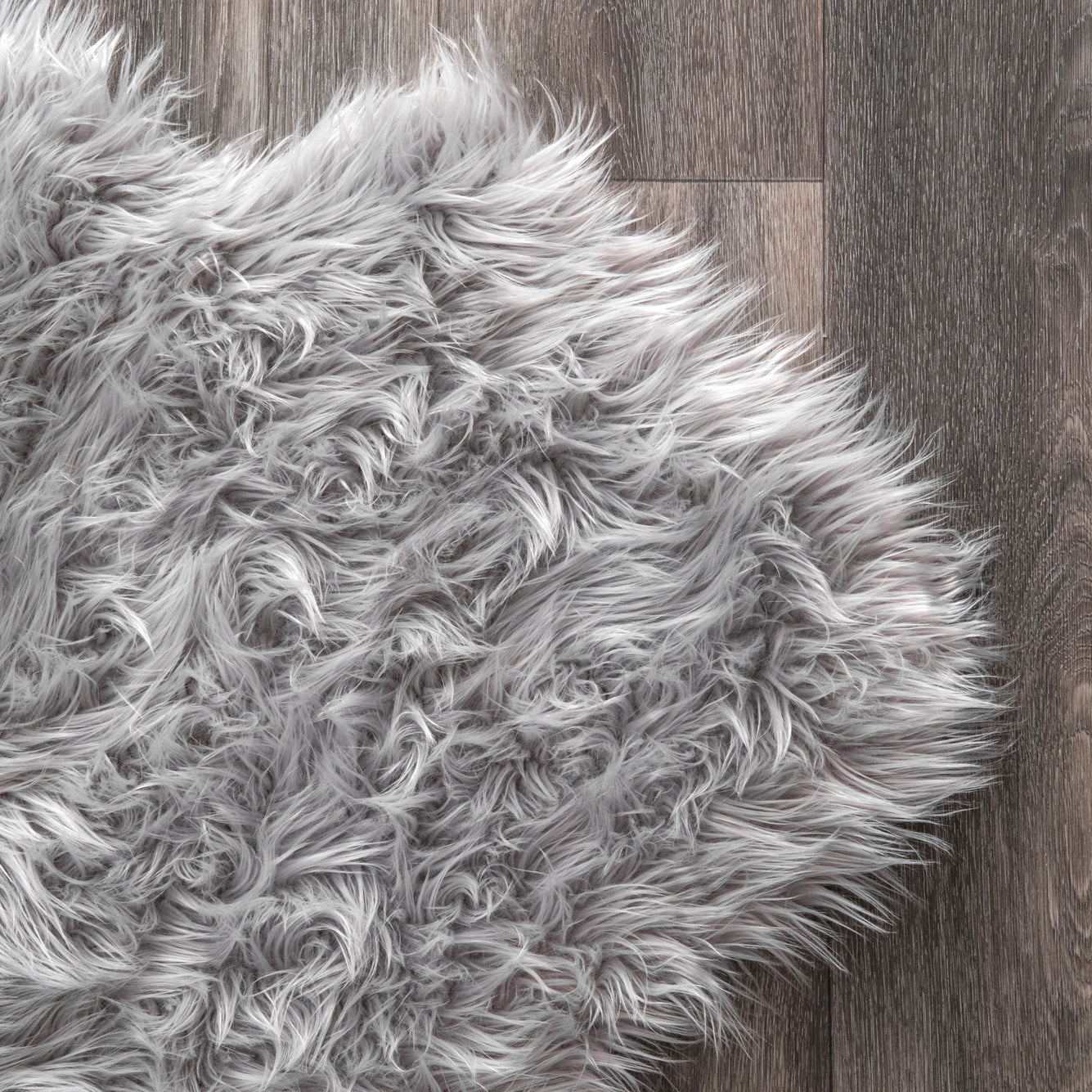 Cascade Faux Sheepskin Shag Rug