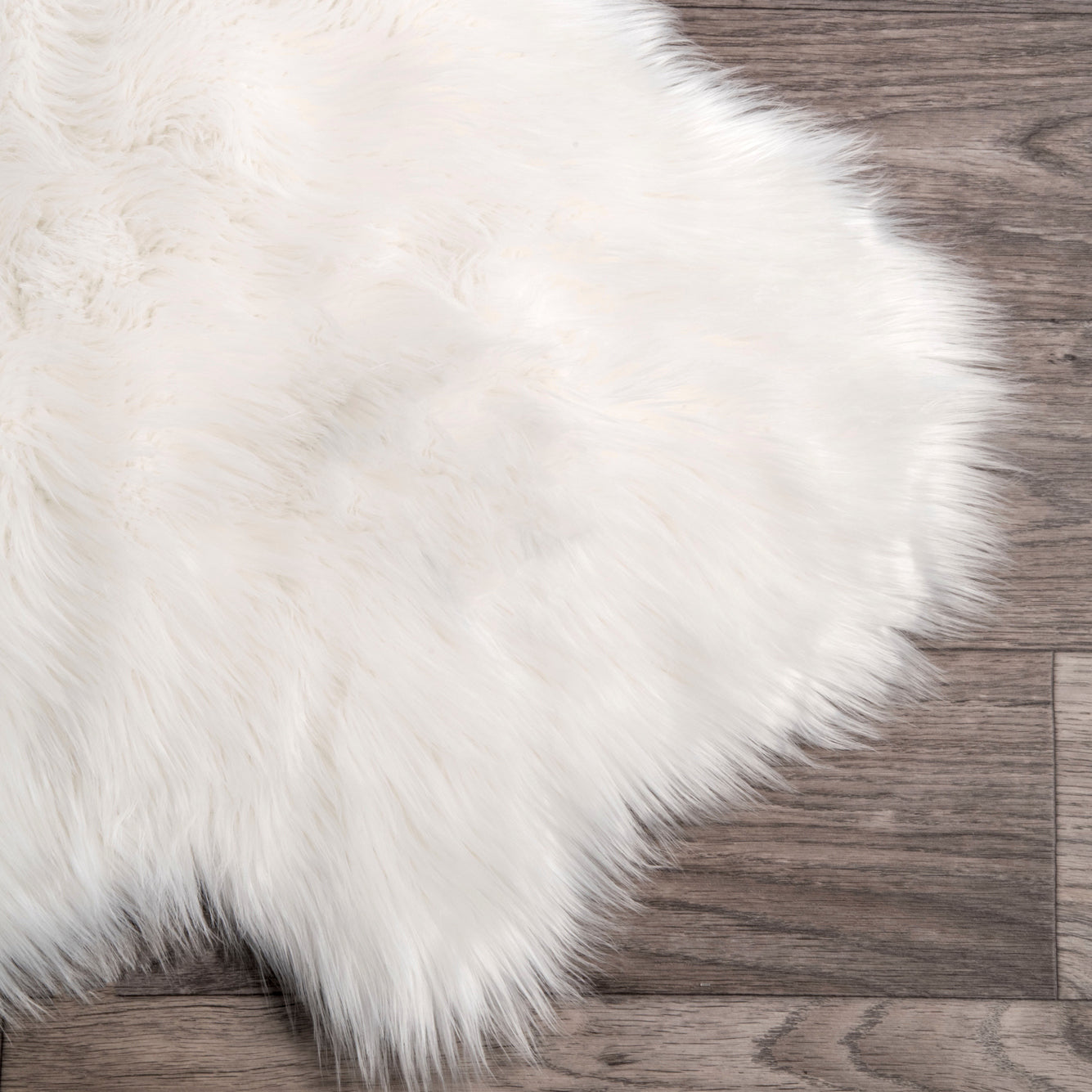 Roosevelt Large Faux Sheepskin Shag Rug
