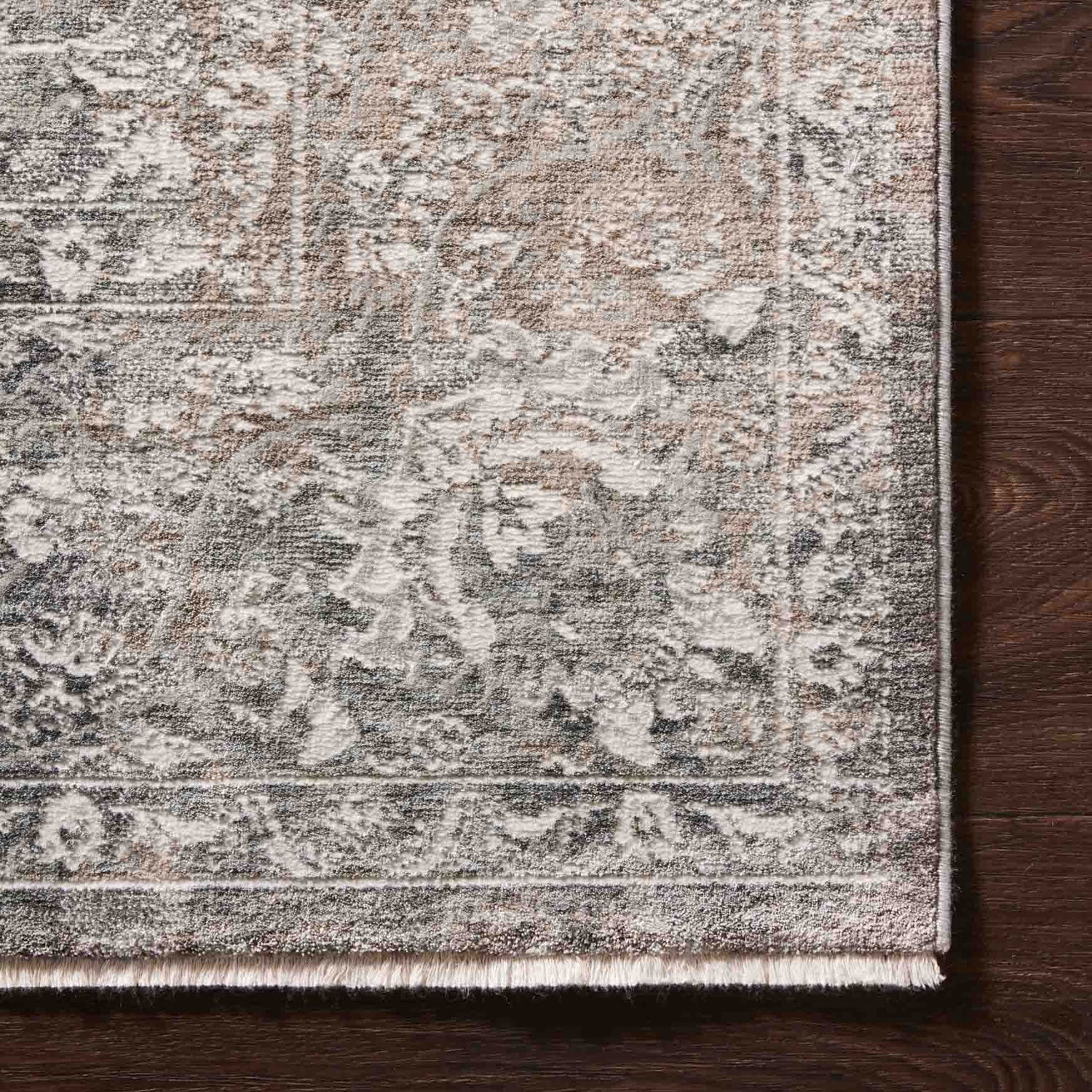 Loloi Homage Stone/Ivory Power Loomed Rug