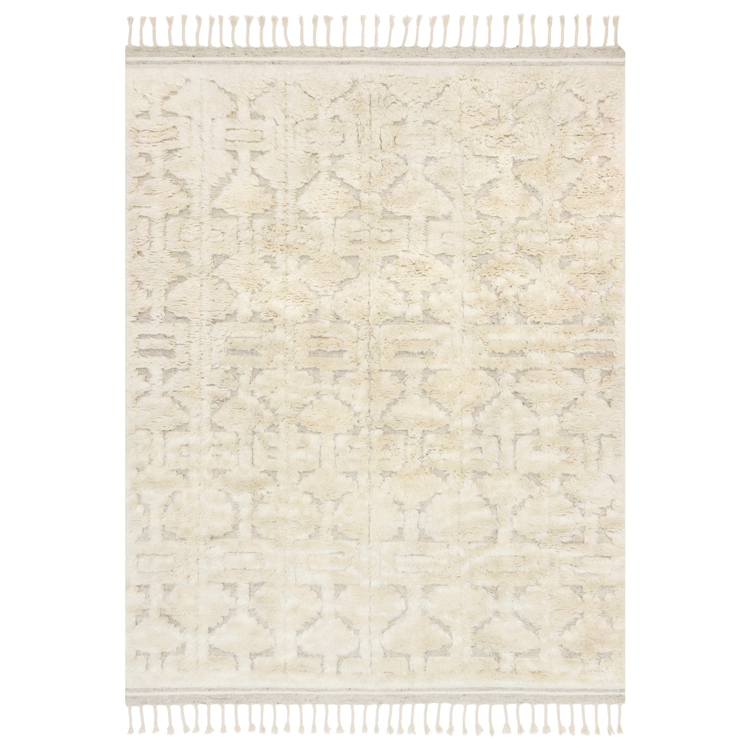 Loloi Hygge Oatmeal/Ivory Hand Loomed Rug