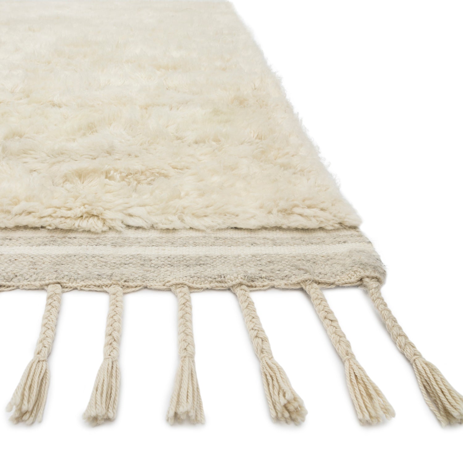 Loloi Hygge Oatmeal/Ivory Hand Loomed Rug