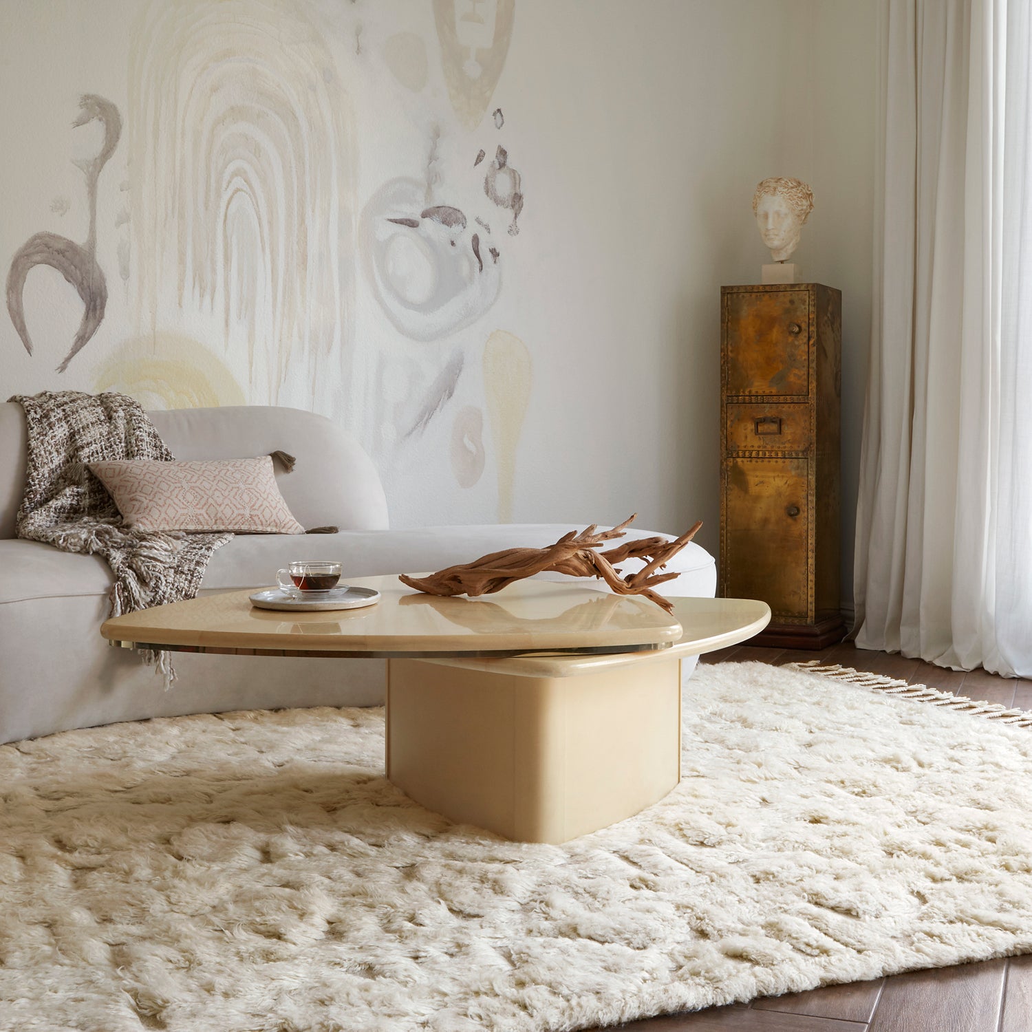 Loloi Hygge Oatmeal/Ivory Hand Loomed Rug