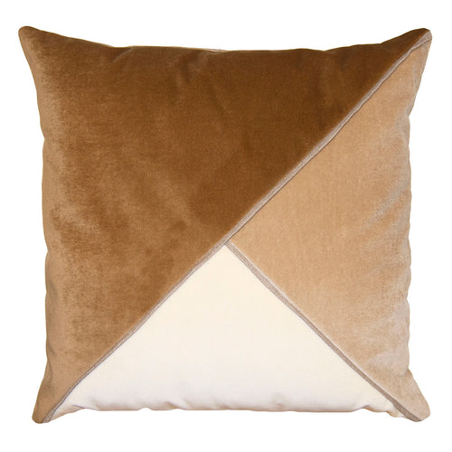 Square Feathers Harlow Honey Throw Pillow