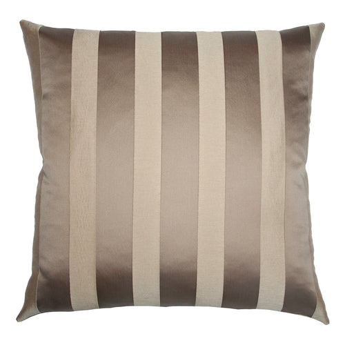 Square Feathers Hollywood Stripe Throw Pillow
