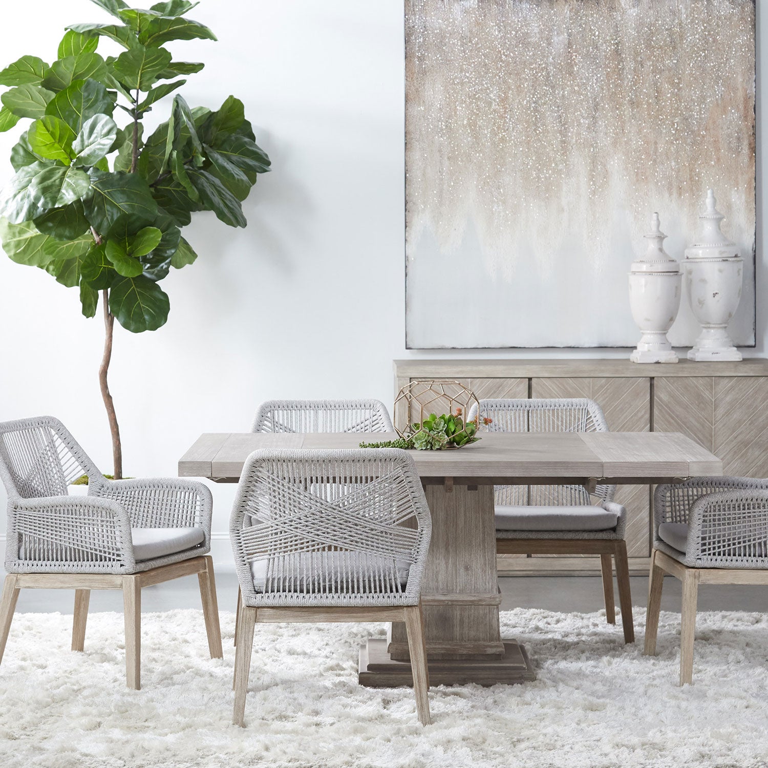 Hudson Square Extension 44-inch Dining Table