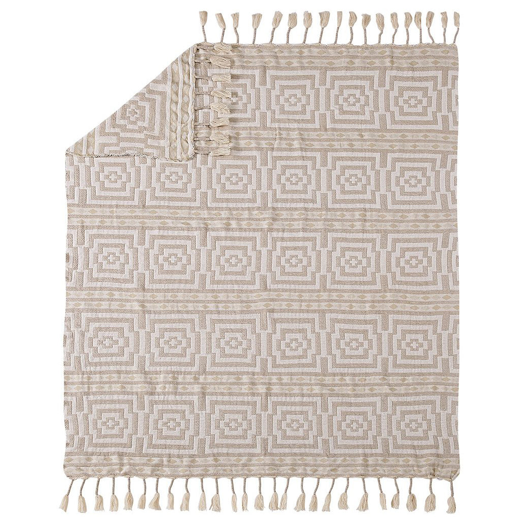Justina Blakeney Hypnotic Tassel Throw Blanket