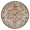 Feizy Bellini Blue Red Machine Woven Rug