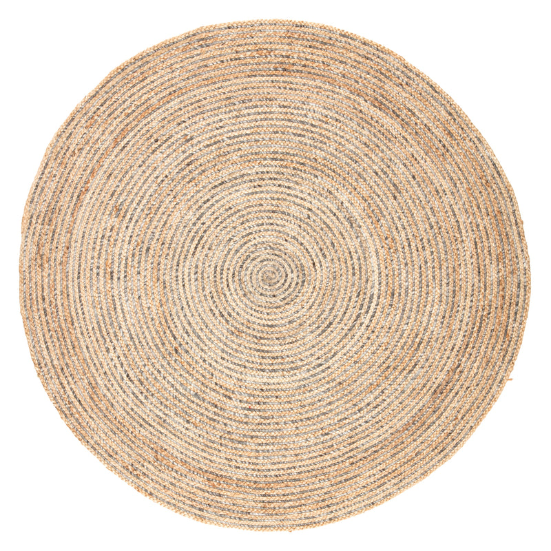 Jaipur Living Idriss Hastings Hand Woven Round Rug Paynes Gray