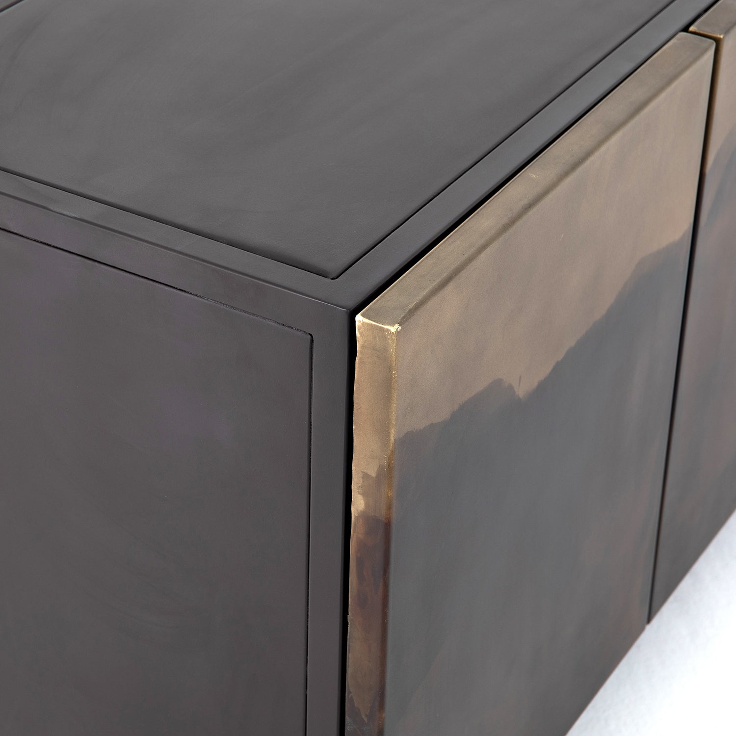 Four Hands Stormy Media Console Paynes Gray