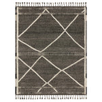 Loloi Iman Beige/Charcoal Hand Knotted Rug