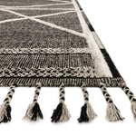 Loloi Iman Beige/Charcoal Hand Knotted Rug
