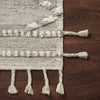 Loloi Iman Ivory/Light Gray Hand Knotted Rug
