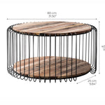 Seameet Round Coffee Table