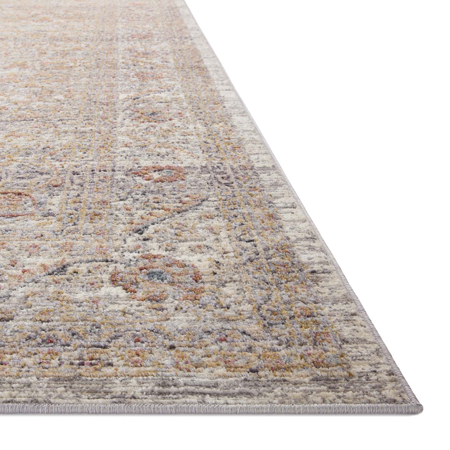 Loloi Indra Stone/Multi Power Loomed Rug