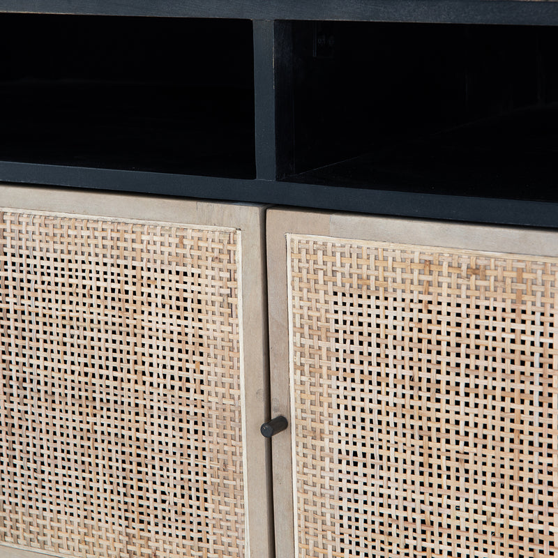 Four Hands Carmel Media Console Paynes Gray