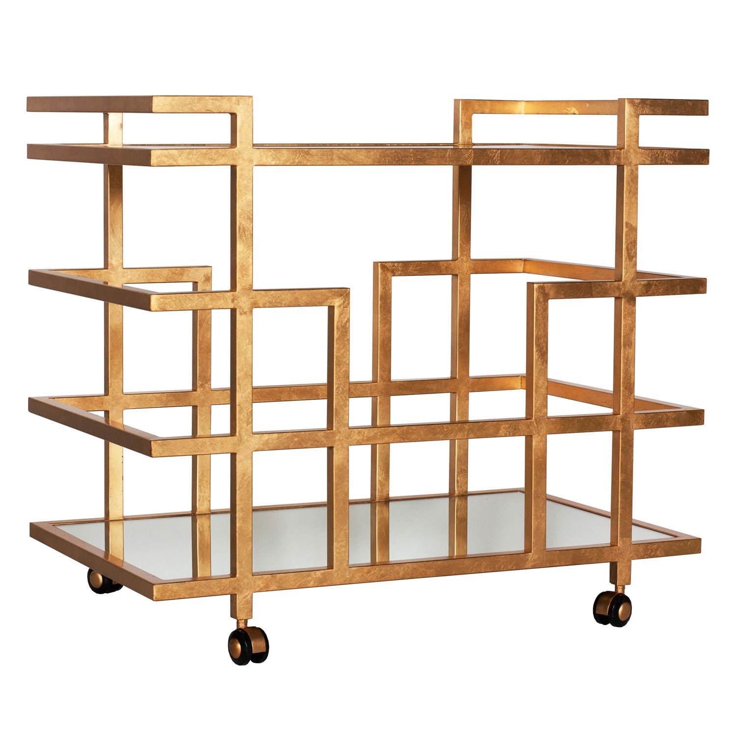 Worlds Away Ireland Bar Cart - Final Sale