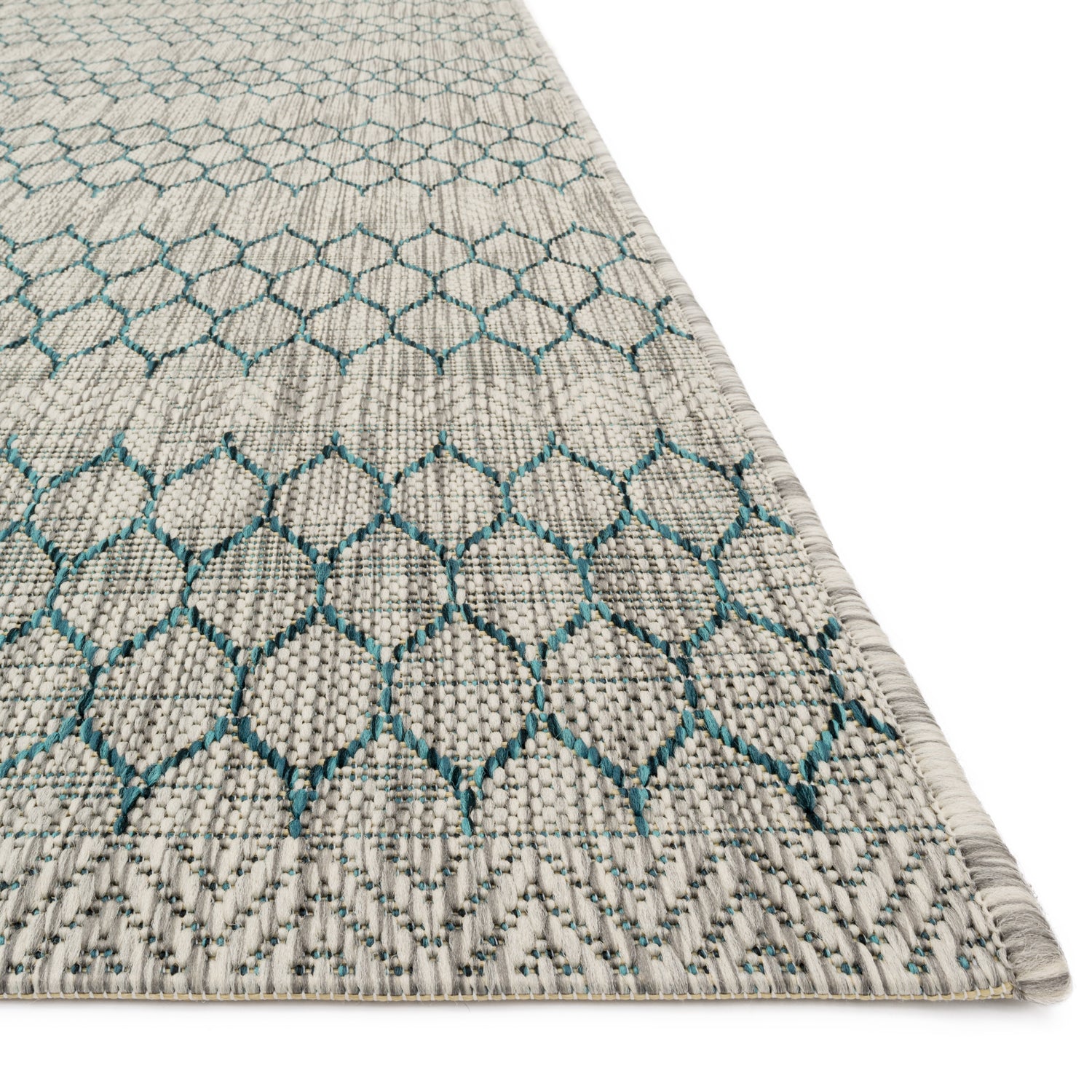 Loloi Isle Comb Indoor/Outdoor Rug – Paynes Gray