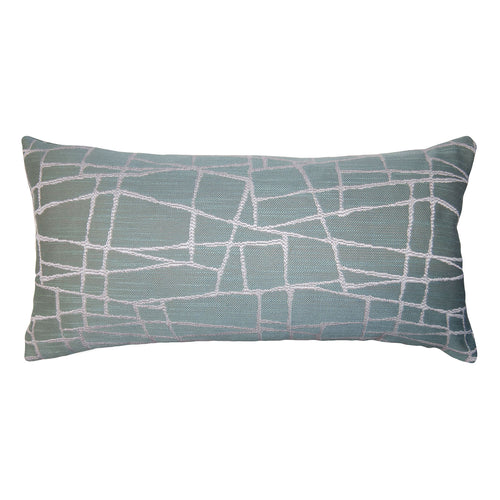 Square Feathers Iceland Webb Throw Pillow