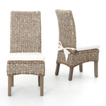 Four Hands Banana Leaf Dining Chair Set of 2