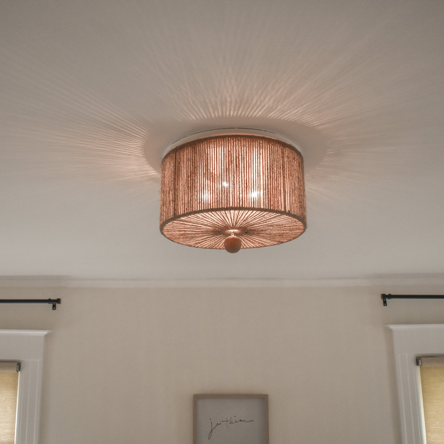 Crystorama Jessa Flush Ceiling Mount