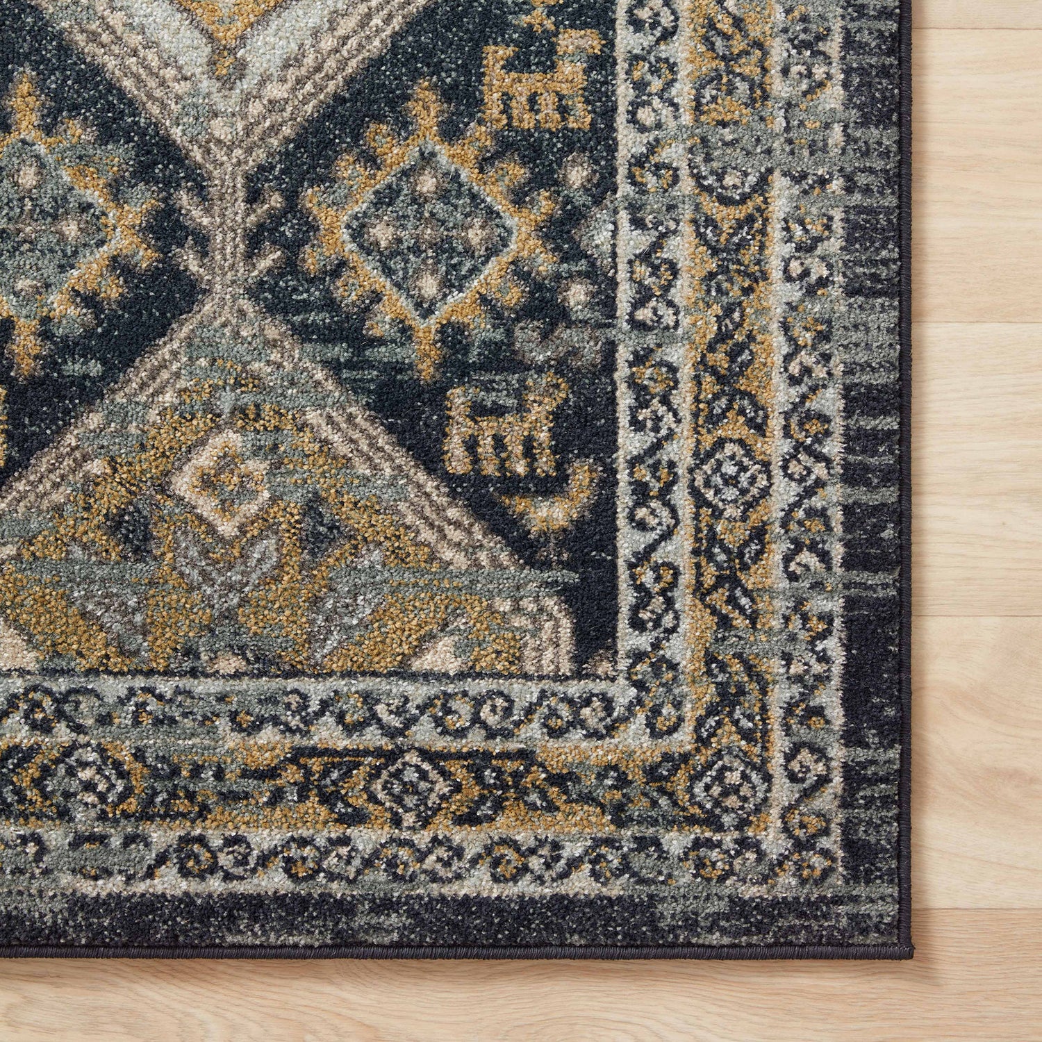 Loloi Jocelyn Navy/Blue Power Loomed Rug