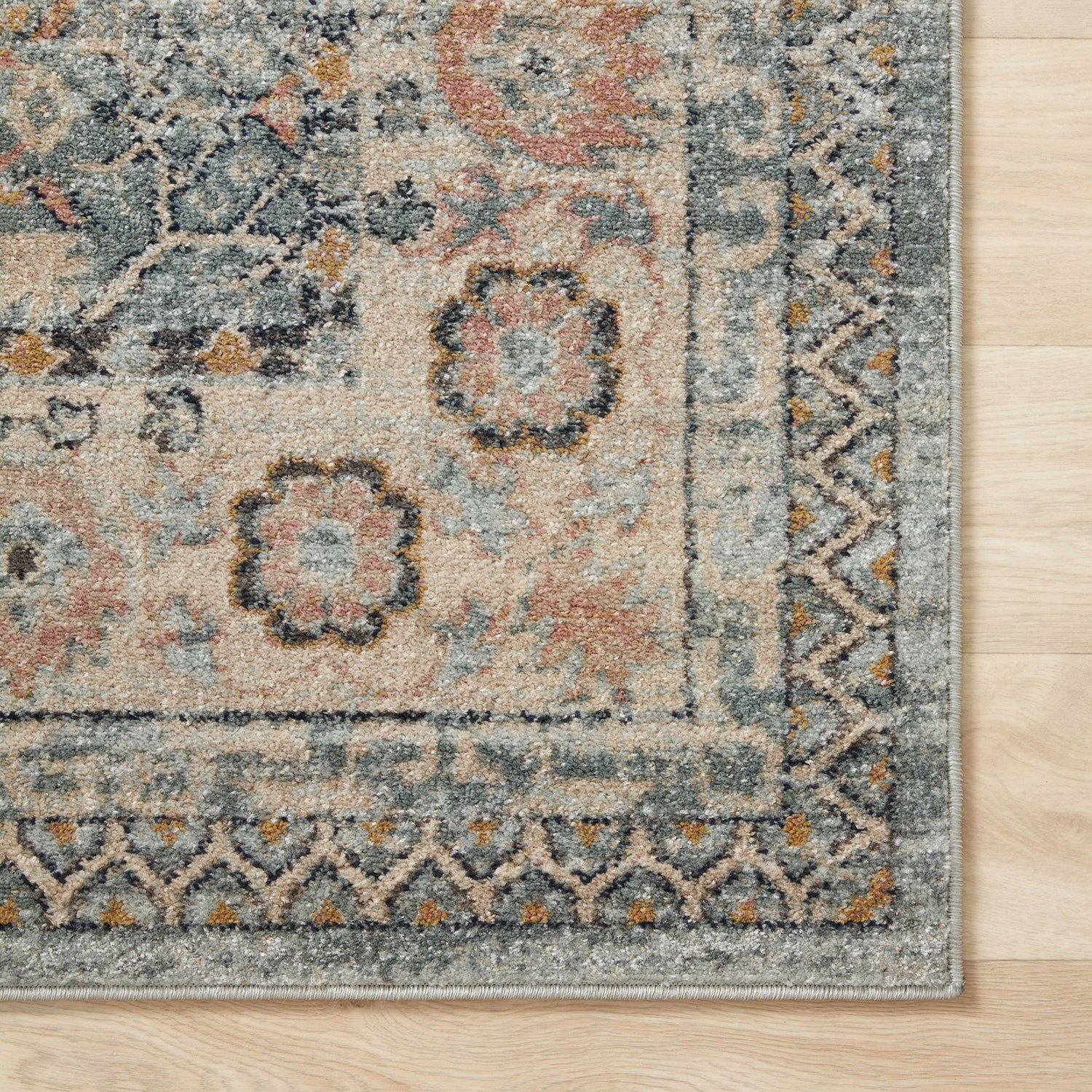 Loloi Jocelyn Sky/Multi Power Loomed Rug