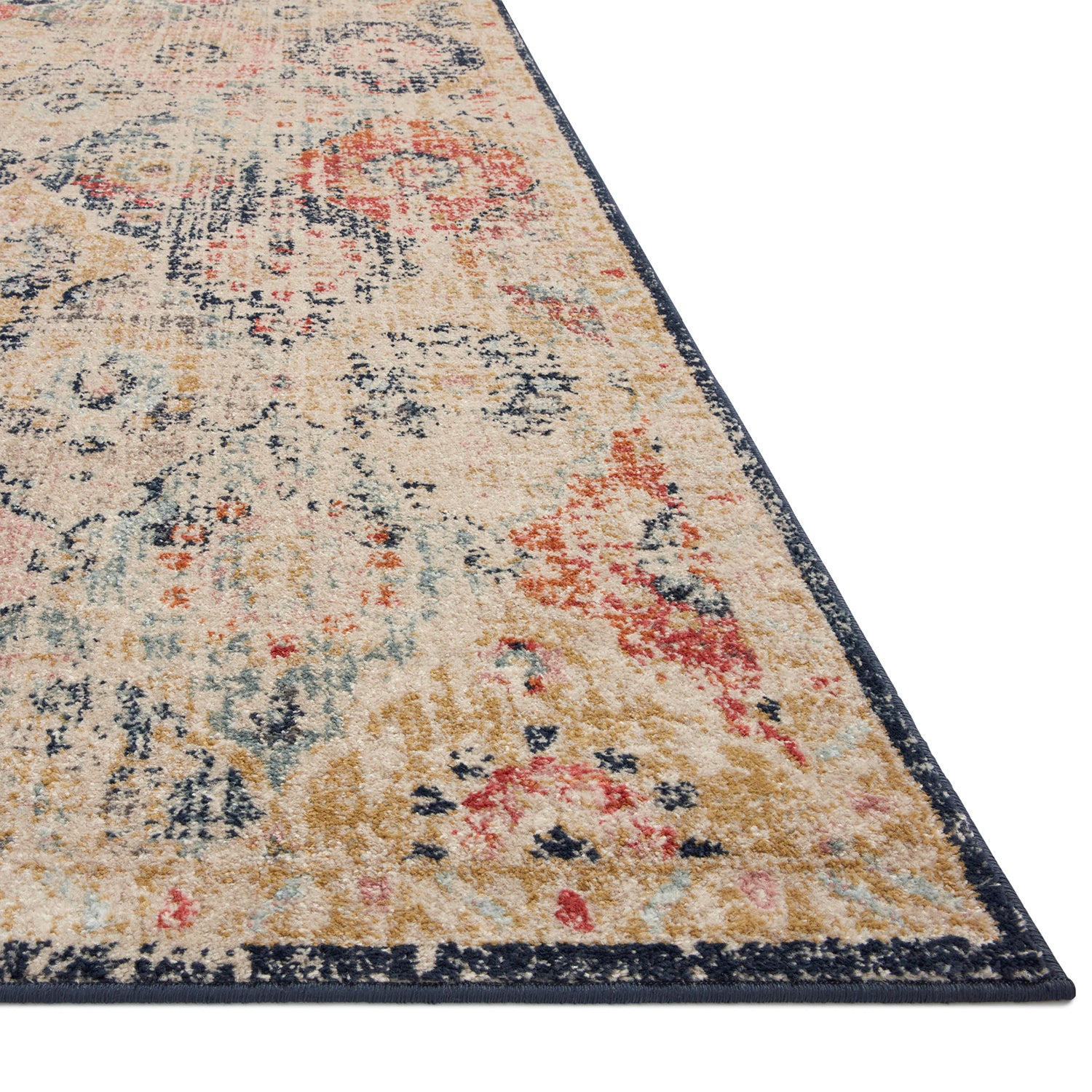 Loloi Jocelyn Khaki/Multi Power Loomed Rug
