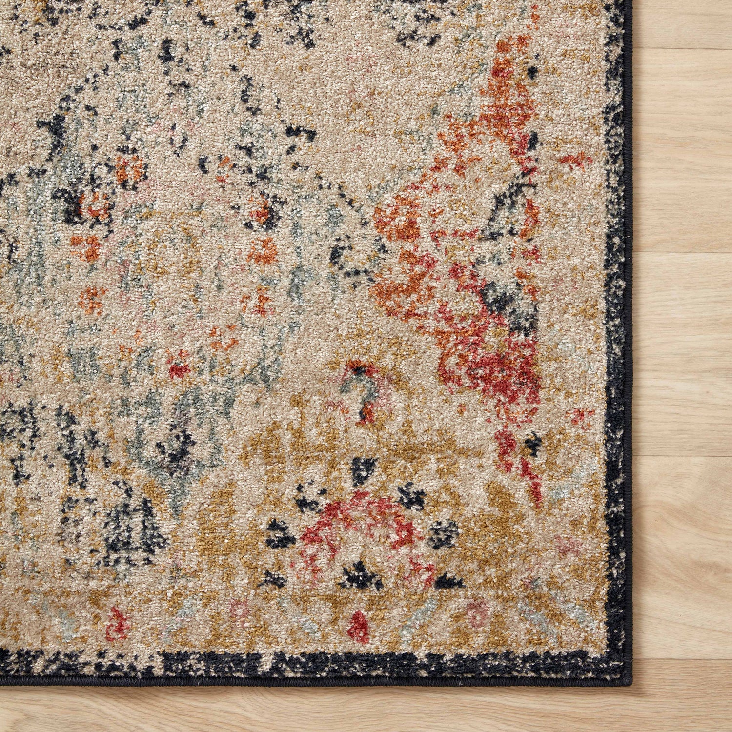 Loloi Jocelyn Khaki/Multi Power Loomed Rug