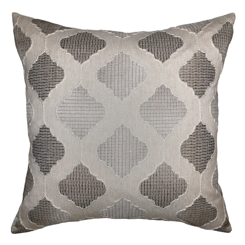 Square Feathers Janus Nora Throw Pillow