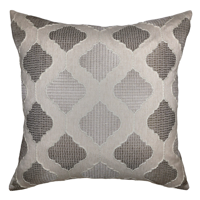 Square Feathers Janus Nora Throw Pillow