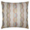 Square Feathers Jeanie Throw Pillow
