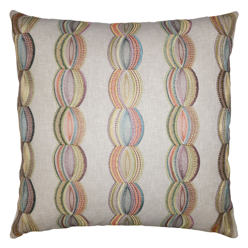 Square Feathers Jeanie Throw Pillow