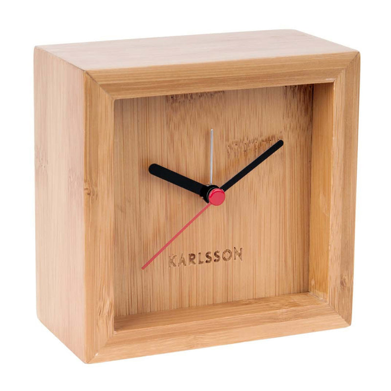 Summit Bamboo Alarm Clock