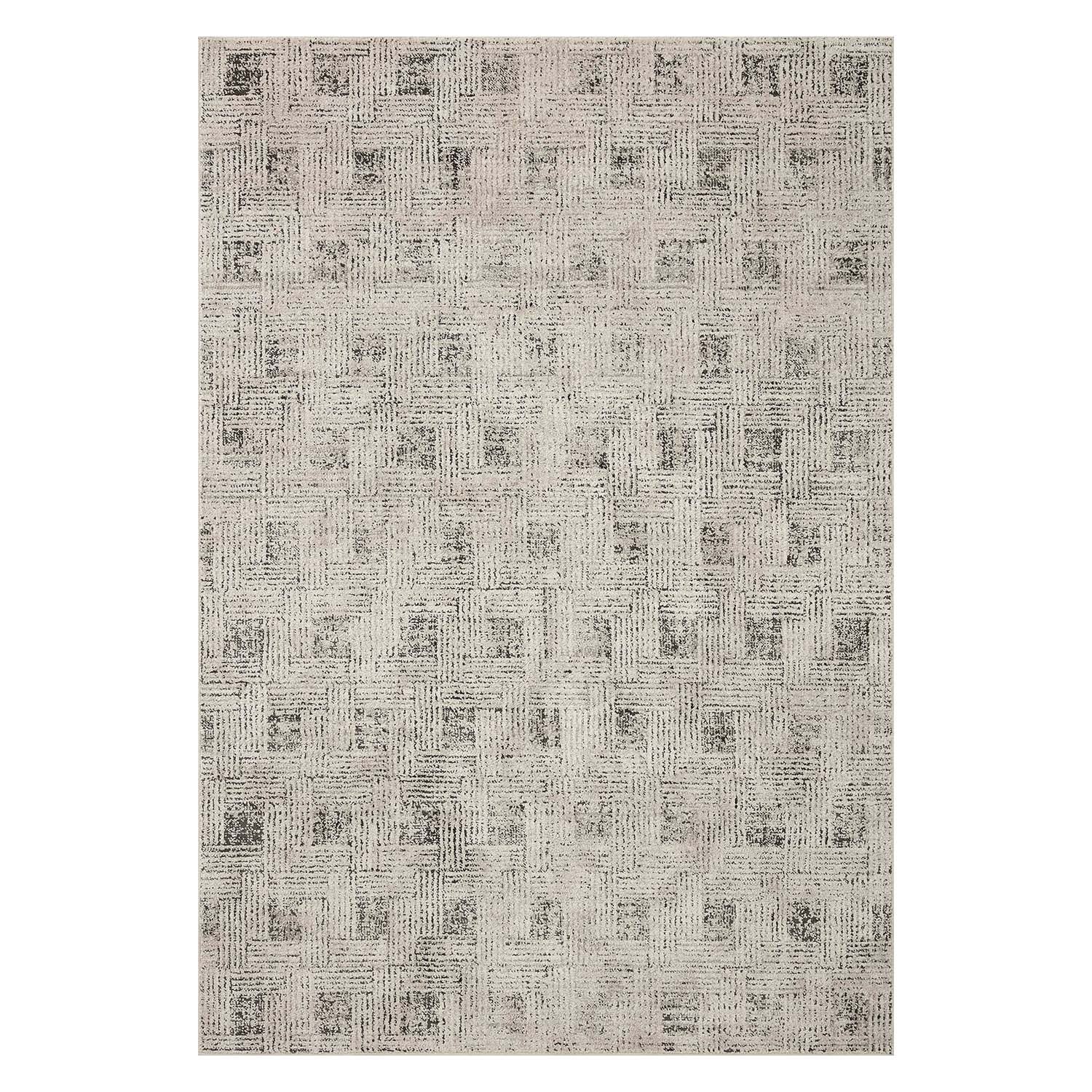 Loloi Kamala Gray/Graphite Power Loomed Rug