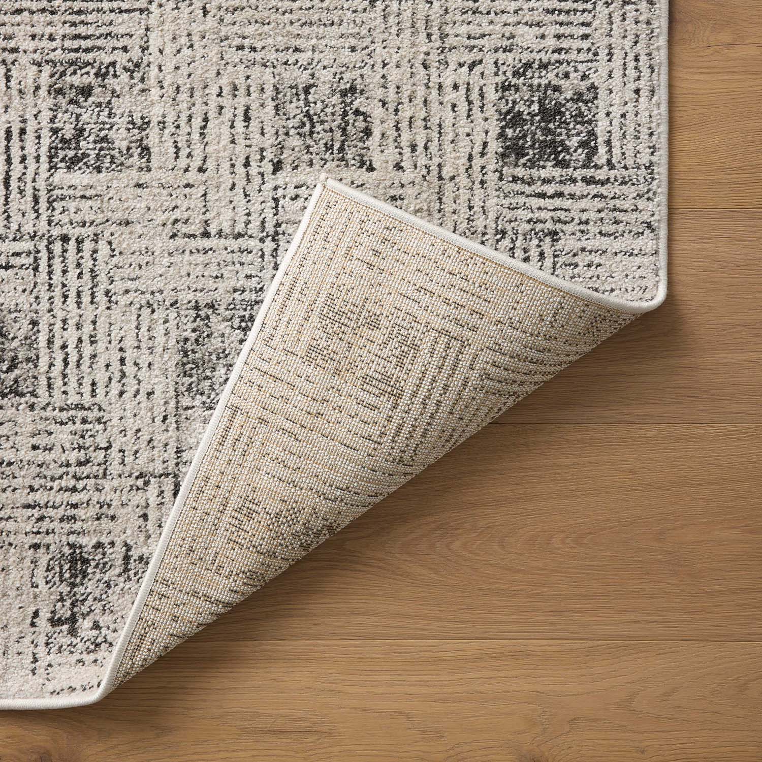 Loloi Kamala Gray/Graphite Power Loomed Rug