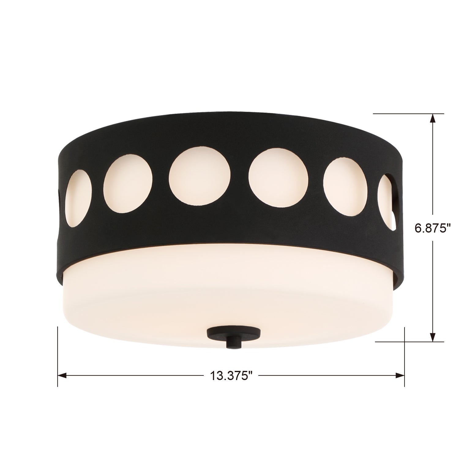 Crystorama Kirby Flush Ceiling Mount