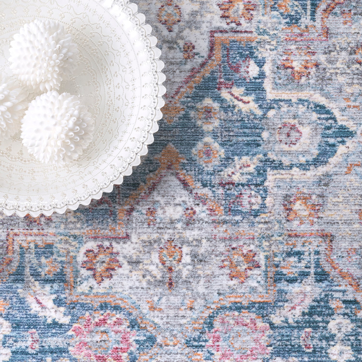 Caton Floral Machine Made Rug