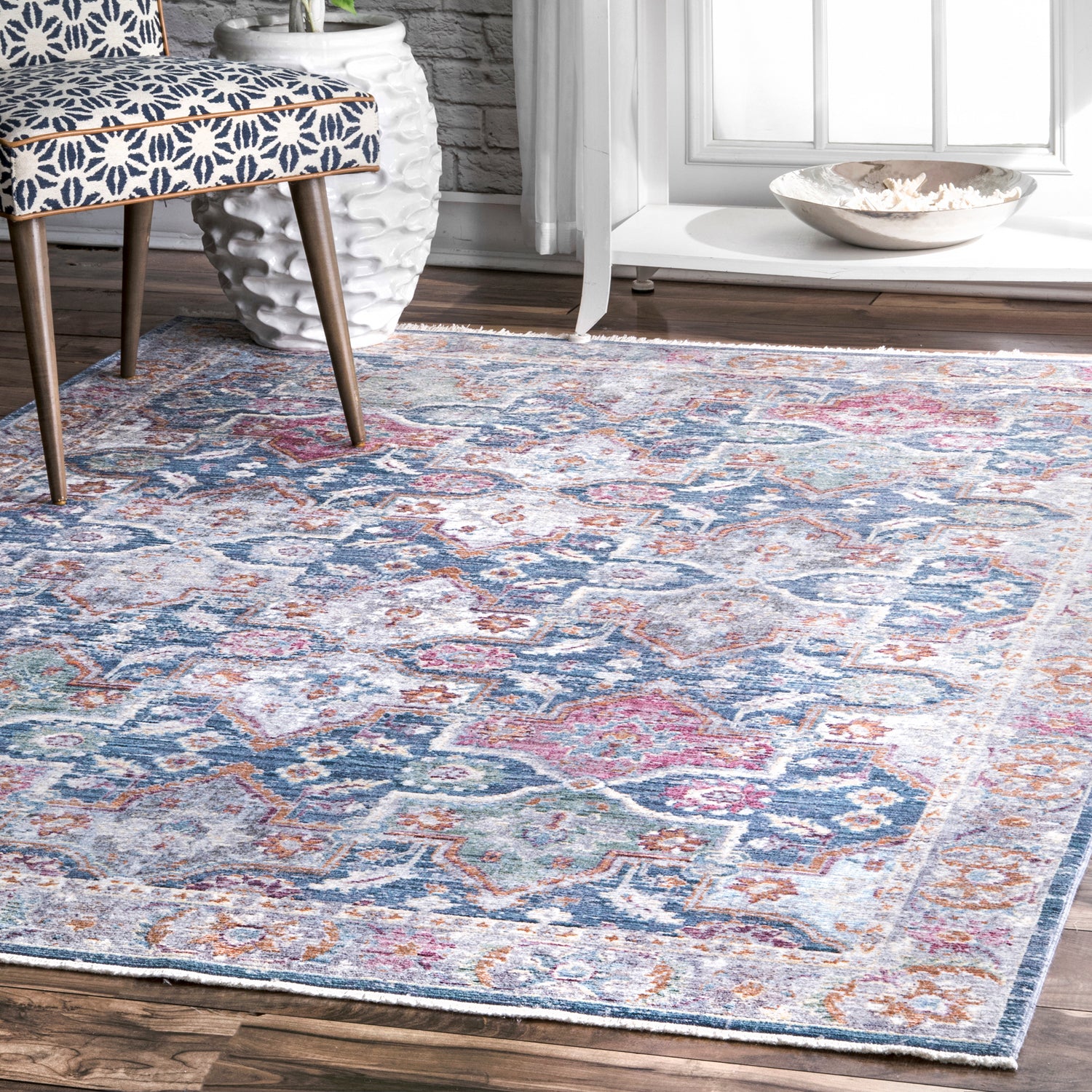 Caton Floral Machine Made Rug
