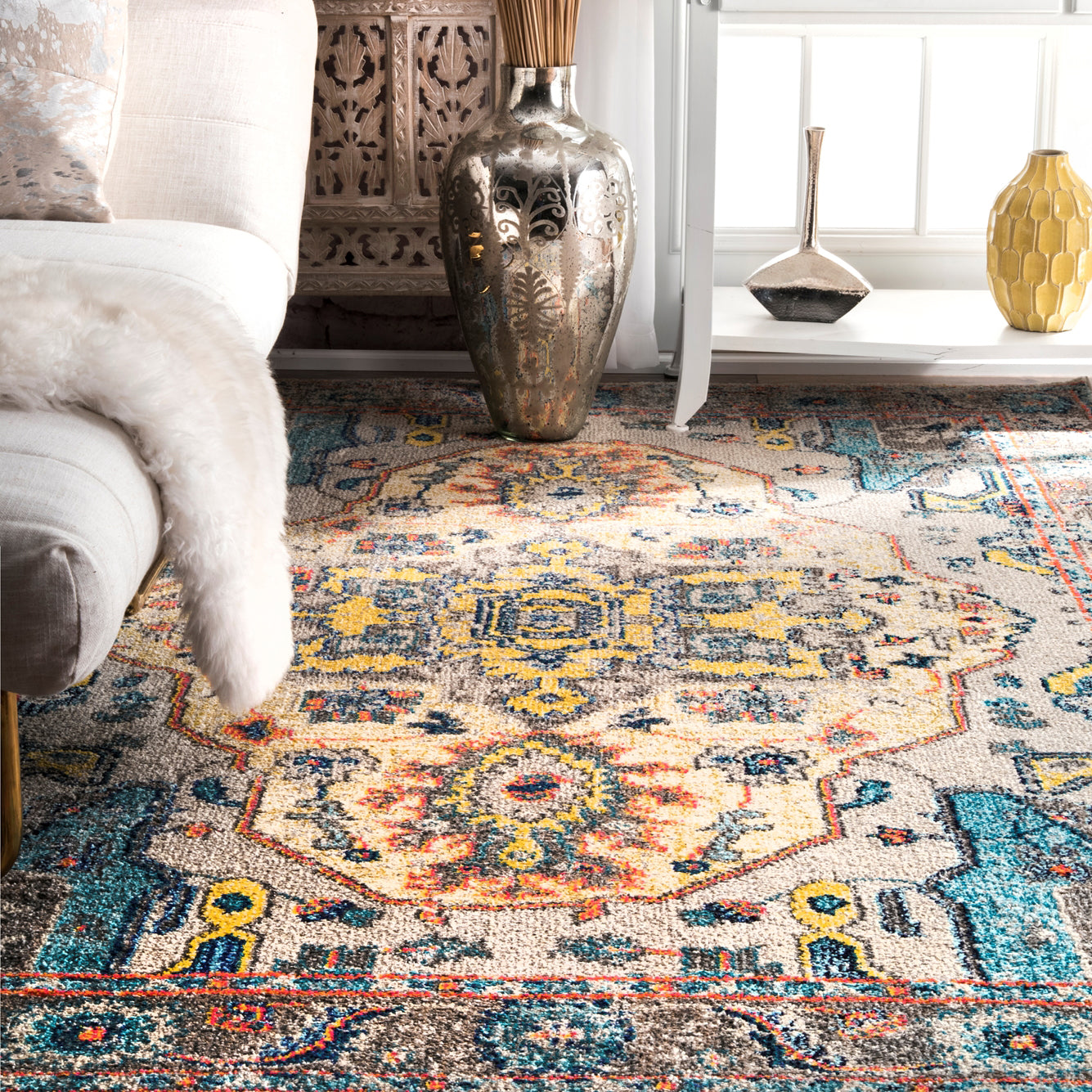 Bishop Machine Made Rug