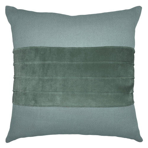 Square Feathers Kendall Ocean Stone Throw Pillow