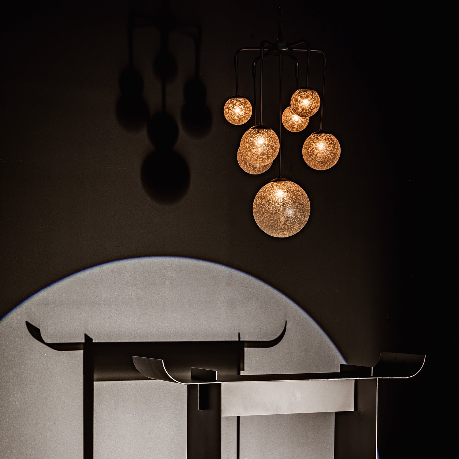 Noir Artemis Chandelier