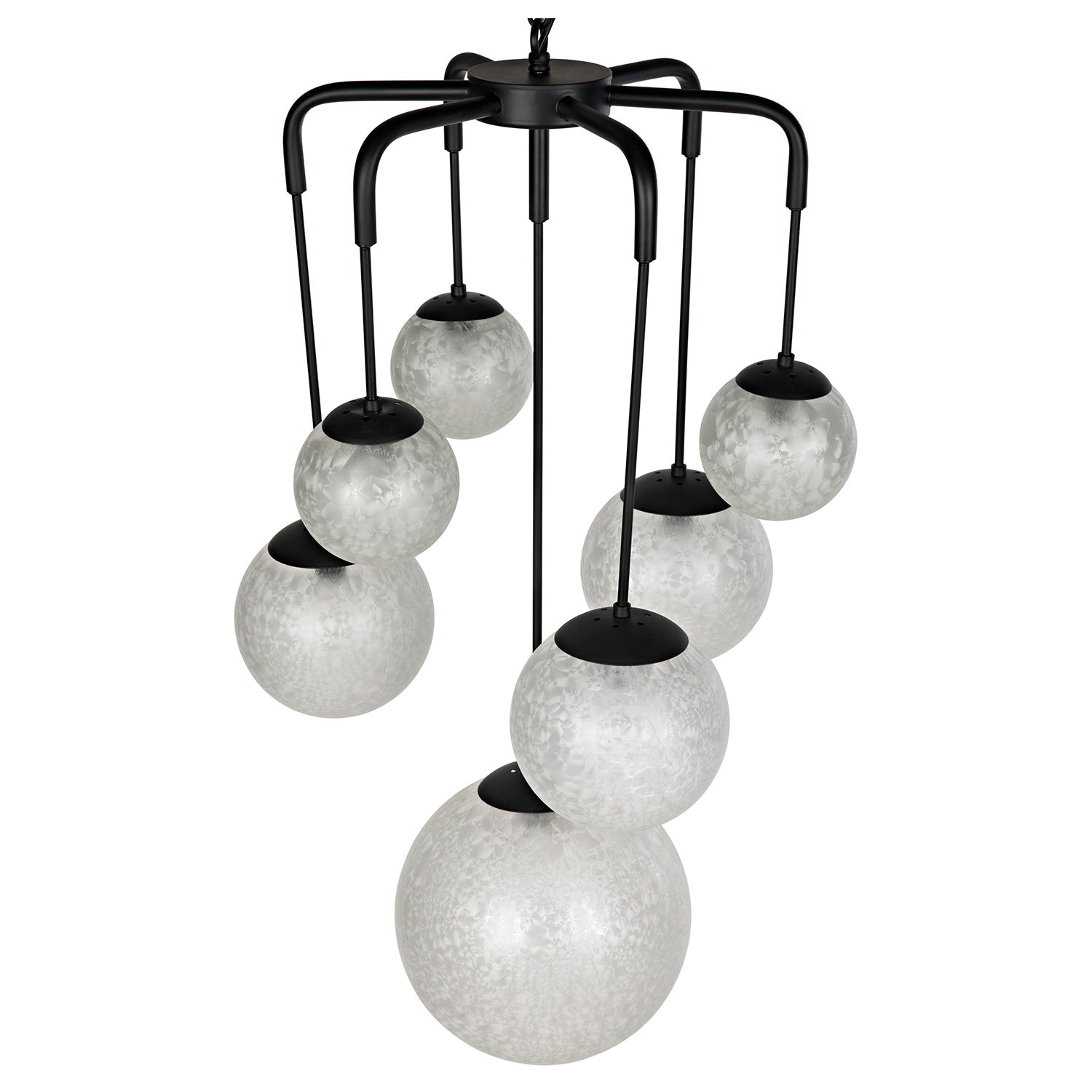 Noir Artemis Chandelier