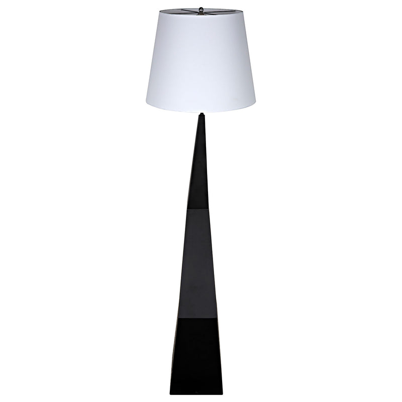 Noir Rhombus Floor Lamp With Shade