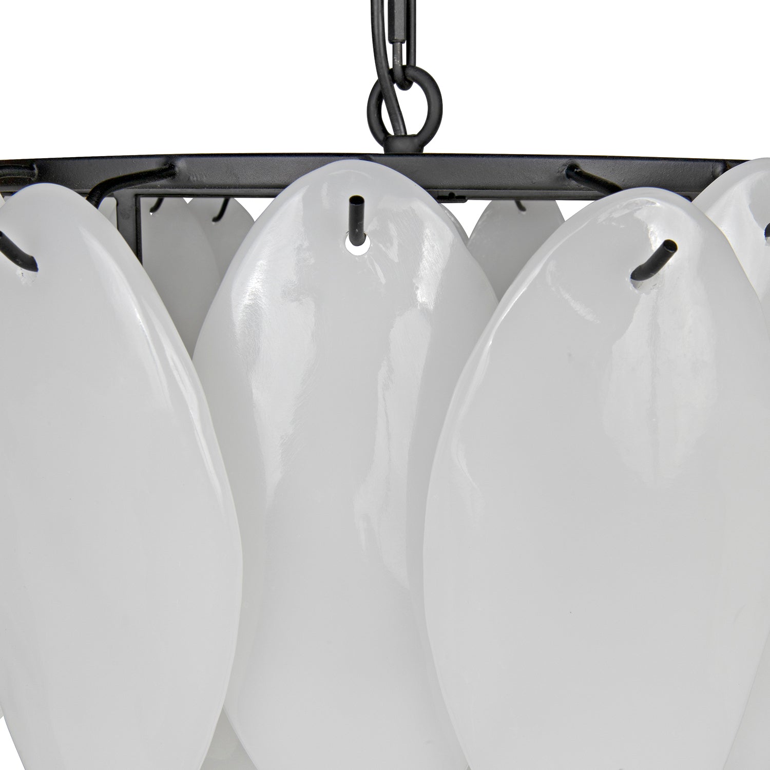 Noir Lotus Chandelier